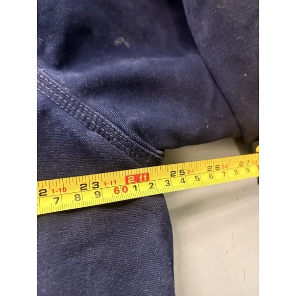 Carhartt J14 MDT Blue Men's L Y2K 2000s Work Jacket Faded Distressed Santa Fe - Picture 6 of 9